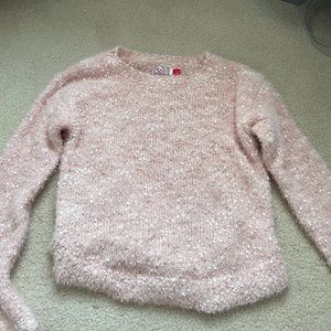 pink kids sweater